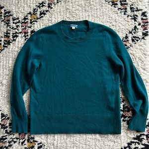 J. Crew 100% cashmere classic fit crewneck sweater